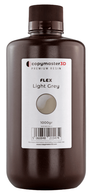Copymaster3D Flex UV Resin - 1 kg - Light Grey