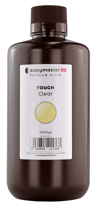 Copymaster3D Tough UV ABS Like Resin 1 kg Clear