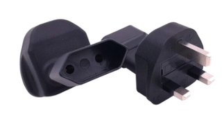 Europlug auf UK Netzstecker-Adapter