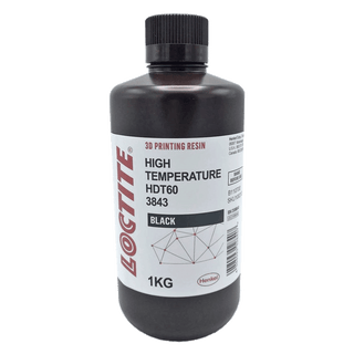 Loctite 3D 3843 HDT60 Matte Black Resin – 1kg