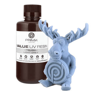 PrimaCreator Value Tough UV Resin (ABS Like) 500 g Light Grey