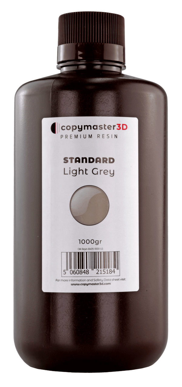 Copymaster3D Standard UV-Harz 1 kg Hellgrau