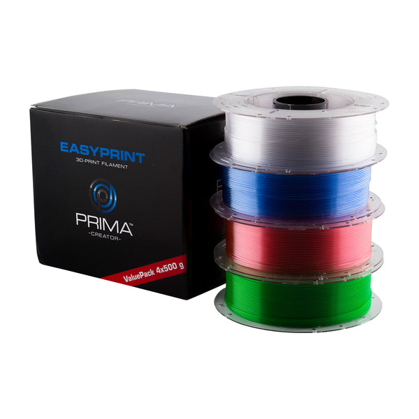 PETG szál értékcsomag 1,75 mm - 4x 500 g színekben