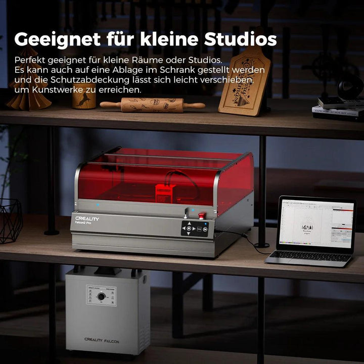 Creality Falcon2 Pro geschlossener Laser-Gravierer Laser 3ddruckboss